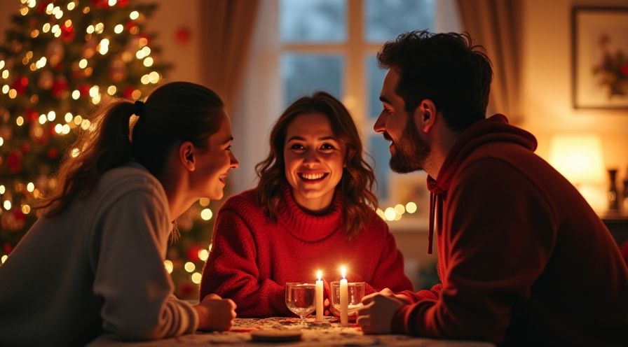 Weihnachtliches Plätzchenbacken
